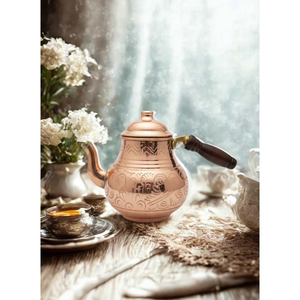 KÜÇÜK BAKIR DEMLİK KIZIL